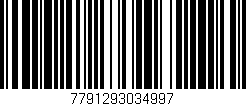 Código de barras (EAN, GTIN, SKU, ISBN): '7791293034997'