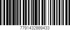 Código de barras (EAN, GTIN, SKU, ISBN): '7791432889433'