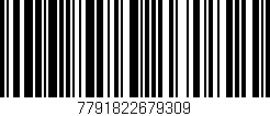 Código de barras (EAN, GTIN, SKU, ISBN): '7791822679309'