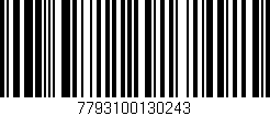 Código de barras (EAN, GTIN, SKU, ISBN): '7793100130243'
