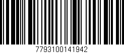 Código de barras (EAN, GTIN, SKU, ISBN): '7793100141942'