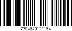 Código de barras (EAN, GTIN, SKU, ISBN): '7794640171154'