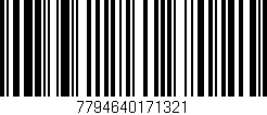 Código de barras (EAN, GTIN, SKU, ISBN): '7794640171321'