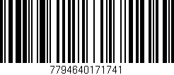 Código de barras (EAN, GTIN, SKU, ISBN): '7794640171741'