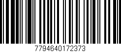 Código de barras (EAN, GTIN, SKU, ISBN): '7794640172373'
