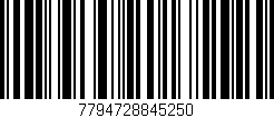 Código de barras (EAN, GTIN, SKU, ISBN): '7794728845250'