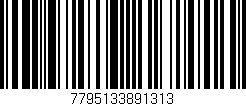 Código de barras (EAN, GTIN, SKU, ISBN): '7795133891313'