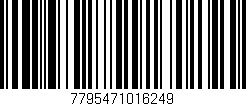 Código de barras (EAN, GTIN, SKU, ISBN): '7795471016249'