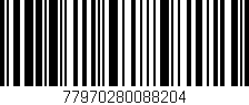 Código de barras (EAN, GTIN, SKU, ISBN): '77970280088204'