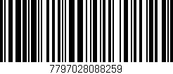 Código de barras (EAN, GTIN, SKU, ISBN): '7797028088259'