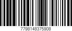 Código de barras (EAN, GTIN, SKU, ISBN): '7798148375908'
