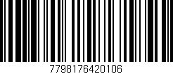 Código de barras (EAN, GTIN, SKU, ISBN): '7798176420106'