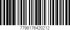 Código de barras (EAN, GTIN, SKU, ISBN): '7798176420212'