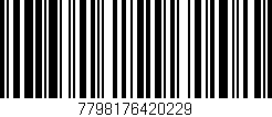 Código de barras (EAN, GTIN, SKU, ISBN): '7798176420229'