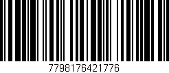 Código de barras (EAN, GTIN, SKU, ISBN): '7798176421776'