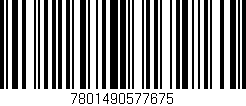 Código de barras (EAN, GTIN, SKU, ISBN): '7801490577675'