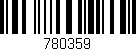 Código de barras (EAN, GTIN, SKU, ISBN): '780359'