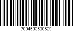 Código de barras (EAN, GTIN, SKU, ISBN): '7804603530529'