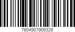 Código de barras (EAN, GTIN, SKU, ISBN): '7804907909328'