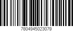 Código de barras (EAN, GTIN, SKU, ISBN): '7804945023079'