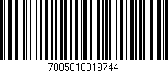 Código de barras (EAN, GTIN, SKU, ISBN): '7805010019744'