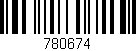 Código de barras (EAN, GTIN, SKU, ISBN): '780674'