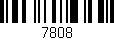 Código de barras (EAN, GTIN, SKU, ISBN): '7808'