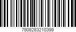 Código de barras (EAN, GTIN, SKU, ISBN): '7808283210399'