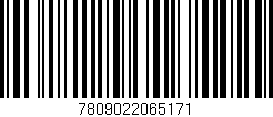 Código de barras (EAN, GTIN, SKU, ISBN): '7809022065171'