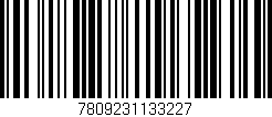 Código de barras (EAN, GTIN, SKU, ISBN): '7809231133227'