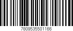 Código de barras (EAN, GTIN, SKU, ISBN): '7809535501166'