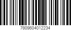 Código de barras (EAN, GTIN, SKU, ISBN): '7809604012234'