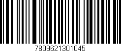 Código de barras (EAN, GTIN, SKU, ISBN): '7809621301045'