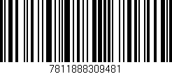 Código de barras (EAN, GTIN, SKU, ISBN): '7811888309481'