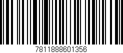Código de barras (EAN, GTIN, SKU, ISBN): '7811888601356'