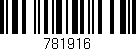 Código de barras (EAN, GTIN, SKU, ISBN): '781916'