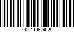 Código de barras (EAN, GTIN, SKU, ISBN): '7820118624829'