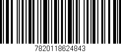 Código de barras (EAN, GTIN, SKU, ISBN): '7820118624843'
