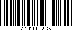 Código de barras (EAN, GTIN, SKU, ISBN): '7820119272845'
