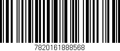 Código de barras (EAN, GTIN, SKU, ISBN): '7820161888568'