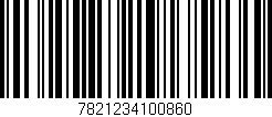 Código de barras (EAN, GTIN, SKU, ISBN): '7821234100860'