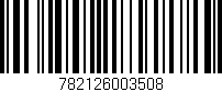 Código de barras (EAN, GTIN, SKU, ISBN): '782126003508'