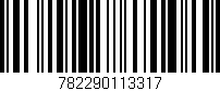 Código de barras (EAN, GTIN, SKU, ISBN): '782290113317'