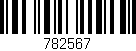 Código de barras (EAN, GTIN, SKU, ISBN): '782567'