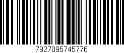 Código de barras (EAN, GTIN, SKU, ISBN): '7827095745776'