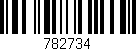 Código de barras (EAN, GTIN, SKU, ISBN): '782734'