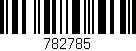 Código de barras (EAN, GTIN, SKU, ISBN): '782785'