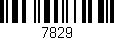 Código de barras (EAN, GTIN, SKU, ISBN): '7829'