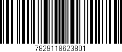 Código de barras (EAN, GTIN, SKU, ISBN): '7829118623801'