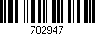 Código de barras (EAN, GTIN, SKU, ISBN): '782947'